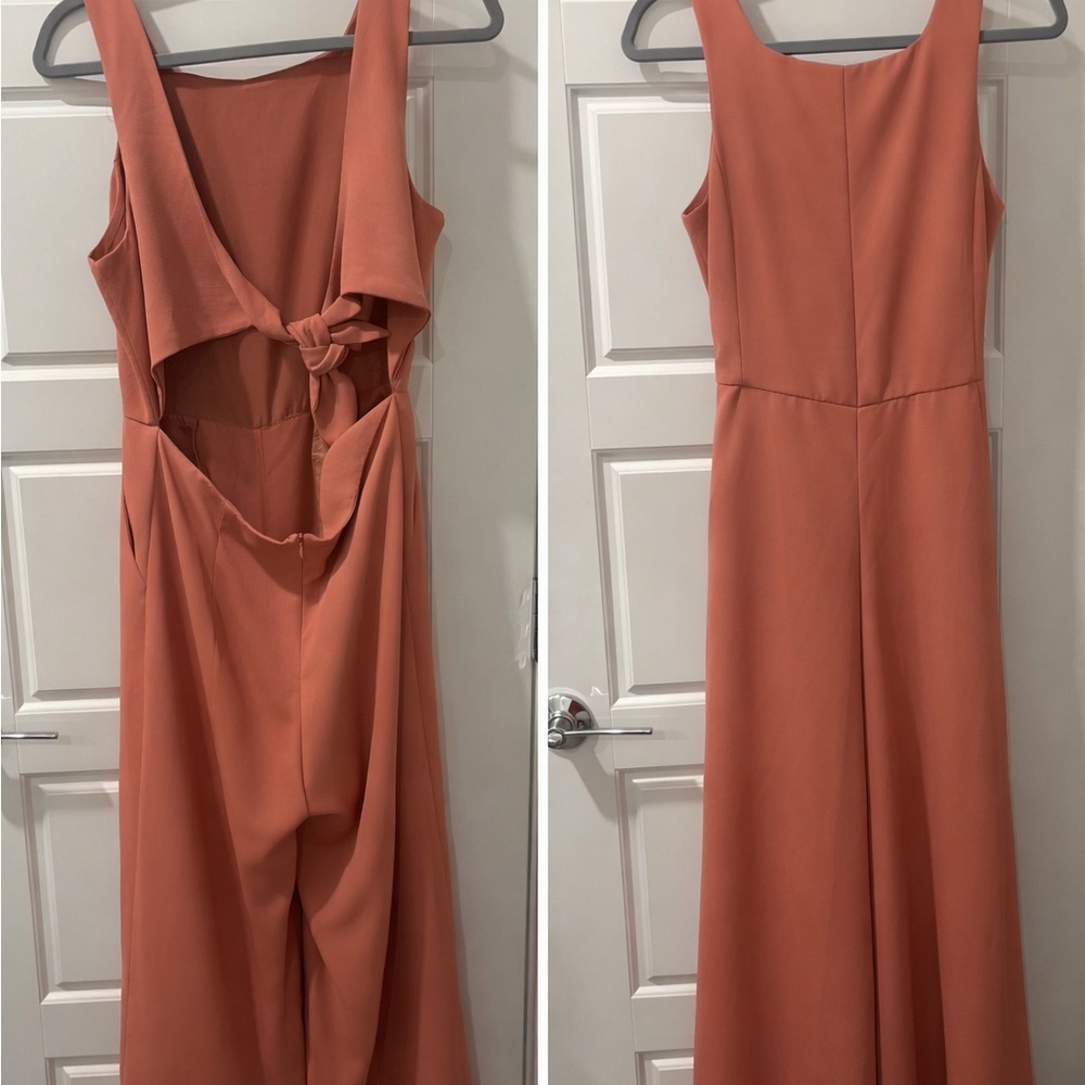 Shinestar Terracotta Jumpsuit